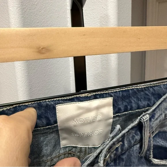 New! MOTHER Superior The Reifler in Early Blue Size 29 - Picture 4 of 11